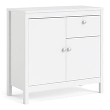 Load image into Gallery viewer, Madrid Sideboard 2 doors + 1 drawer in White
