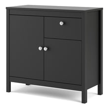 Load image into Gallery viewer, Madrid Sideboard 2 doors + 1 drawer in Matt Black
