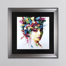 Load image into Gallery viewer, Butterfly Effect Patrice Murciano Framed Wall Art 90*90cm
