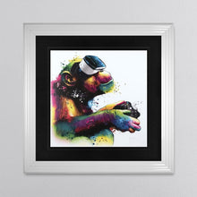 Load image into Gallery viewer, Patrice Murciano Monkey Gamer Framed Wall Art 90*90cm
