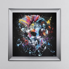 Load image into Gallery viewer, Colour Skull Framed Wall Art 90*90cm
