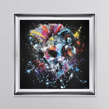 Load image into Gallery viewer, Colour Skull Framed Wall Art 90*90cm
