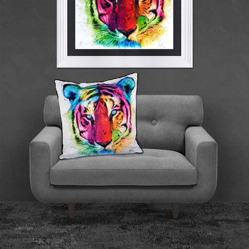 Patrice Murciano The Davinci Pop Print Feather Filled Cushion | 55*55cm