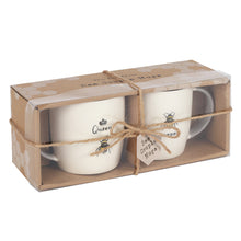 Load image into Gallery viewer, Queen Bee And Bee Keeper Mug Set
