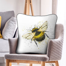 Load image into Gallery viewer, Bumble Bee Feather Filled Cushion 55*55cm
