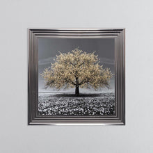 Load image into Gallery viewer, Champagne Cherry Tree Framed Wall Art
