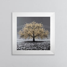 Load image into Gallery viewer, Champagne Cherry Tree Framed Wall Art
