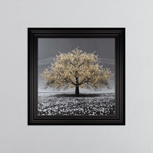 Load image into Gallery viewer, Champagne Cherry Tree Framed Wall Art
