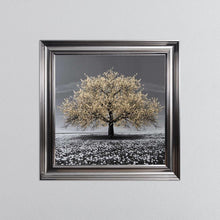 Load image into Gallery viewer, Champagne Cherry Tree Framed Wall Art
