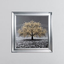 Load image into Gallery viewer, Champagne Cherry Tree Framed Wall Art
