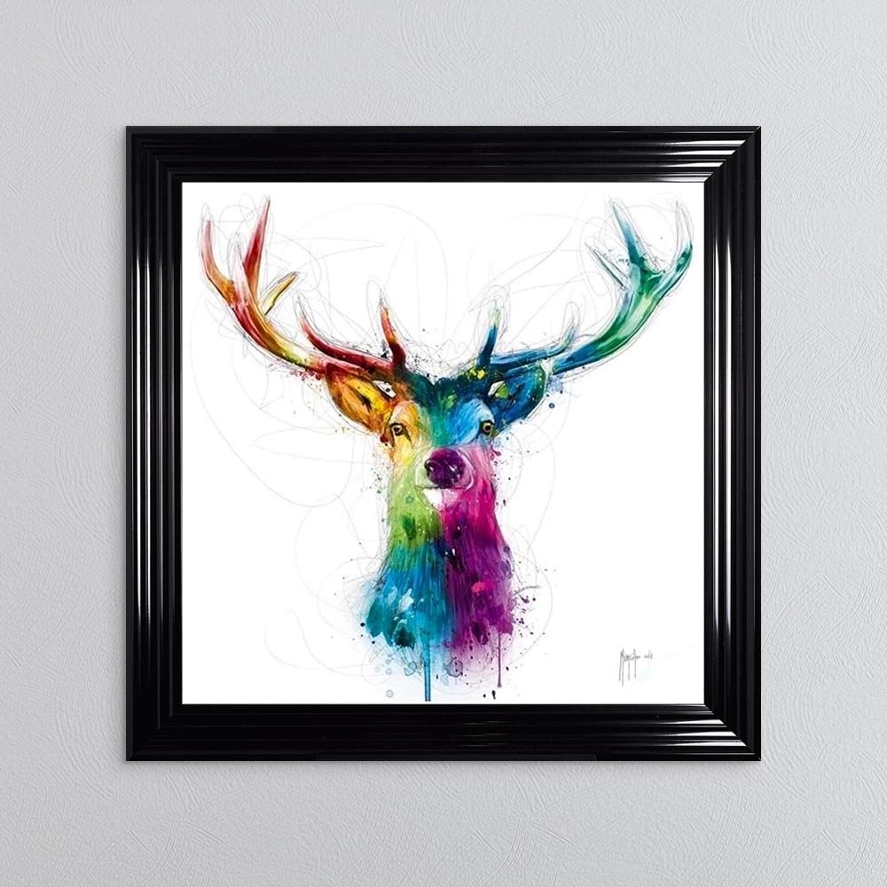 Patrice Murciano Wild Stag Framed Wall Art