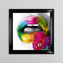 Load image into Gallery viewer, Patrice Murciano Fruity Kiss Framed Wall Art 85*85cm
