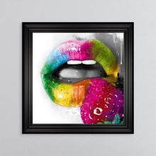 Load image into Gallery viewer, Patrice Murciano Fruity Kiss Framed Wall Art 85*85cm
