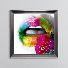 Load image into Gallery viewer, Patrice Murciano Fruity Kiss Framed Wall Art 85*85cm
