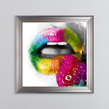 Load image into Gallery viewer, Patrice Murciano Fruity Kiss Framed Wall Art 85*85cm
