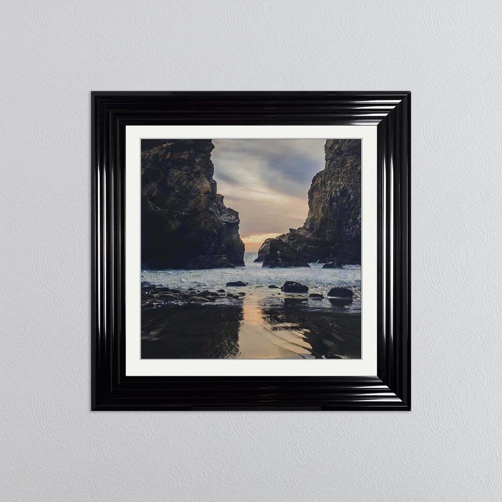 Hidden Beach Framed Wall Art