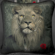 Load image into Gallery viewer, Lion Mafia Feather Filled Cushion 55*55cm
