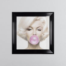 Load image into Gallery viewer, Marilyn Monroe Blowing Gum Framed Wall Art
