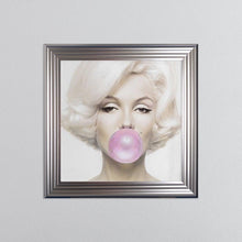 Load image into Gallery viewer, Marilyn Monroe Blowing Gum Framed Wall Art
