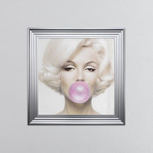 Load image into Gallery viewer, Marilyn Monroe Blowing Gum Framed Wall Art
