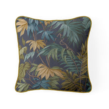 Load image into Gallery viewer, Navy Liane Tropicale Feather Filled Cushion 55*55cm
