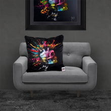 Load image into Gallery viewer, Patrice Murciano New Future Skull Feather Filled Cushion 55*55cm
