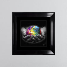 Load image into Gallery viewer, Patrice Murciano World In His Hands Framed Wall Art
