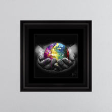 Load image into Gallery viewer, Patrice Murciano World In His Hands Framed Wall Art
