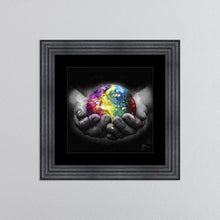 Load image into Gallery viewer, Patrice Murciano World In His Hands Framed Wall Art
