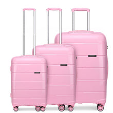 Load image into Gallery viewer, HARD SHELL PP SUITCASE SET - PINK
