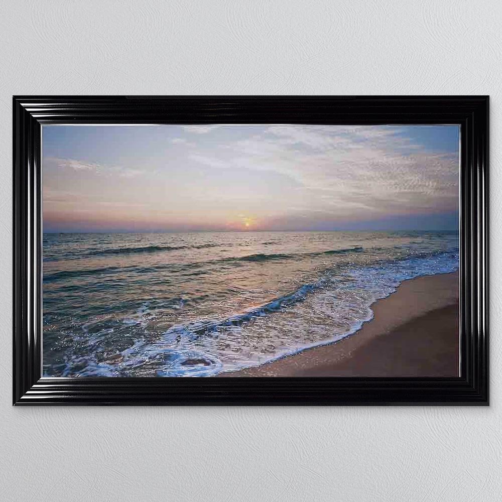 Shoreline Beach Framed Wall Art