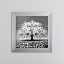 Load image into Gallery viewer, White Cherry Tree Framed Wall Art
