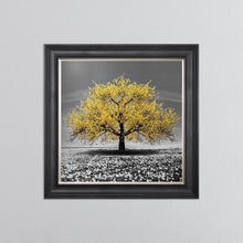 Load image into Gallery viewer, Yellow Cherry Tree Framed Wall Art
