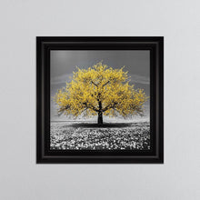 Load image into Gallery viewer, Yellow Cherry Tree Framed Wall Art
