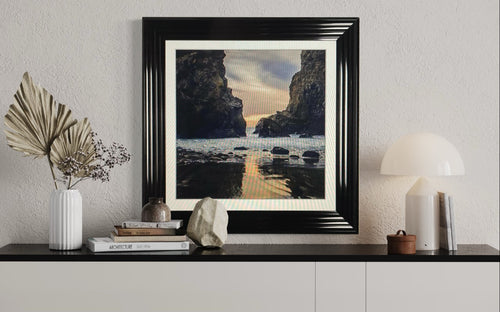 Hidden Beach Framed Wall Art