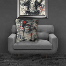 Load image into Gallery viewer, Urban Monkey Feather Filled Cushion 55*55cm
