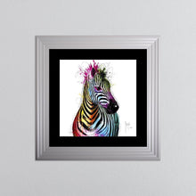 Load image into Gallery viewer, Patrice Murciano Zebra Framed Wall Art
