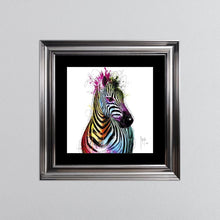 Load image into Gallery viewer, Patrice Murciano Zebra Framed Wall Art
